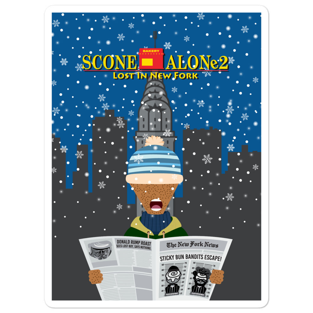 Movie The Food - Scone Alone 2 - Sticker - 5.5x5.5