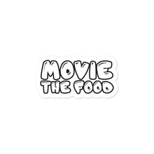 Load image into Gallery viewer, Movie The Food - Text Logo - Sticker - 3x3
