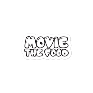 Movie The Food - Text Logo - Sticker - 3x3