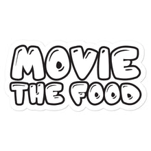 Load image into Gallery viewer, Movie The Food - Text Logo - Sticker - 5.5x5.5