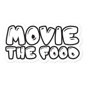 Movie The Food - Text Logo - Sticker - 5.5x5.5