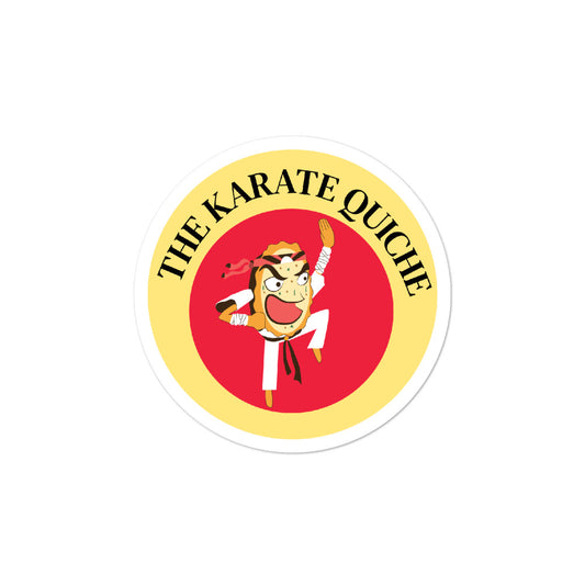 Movie The Food - The Karate Quiche - Sticker - 3x3