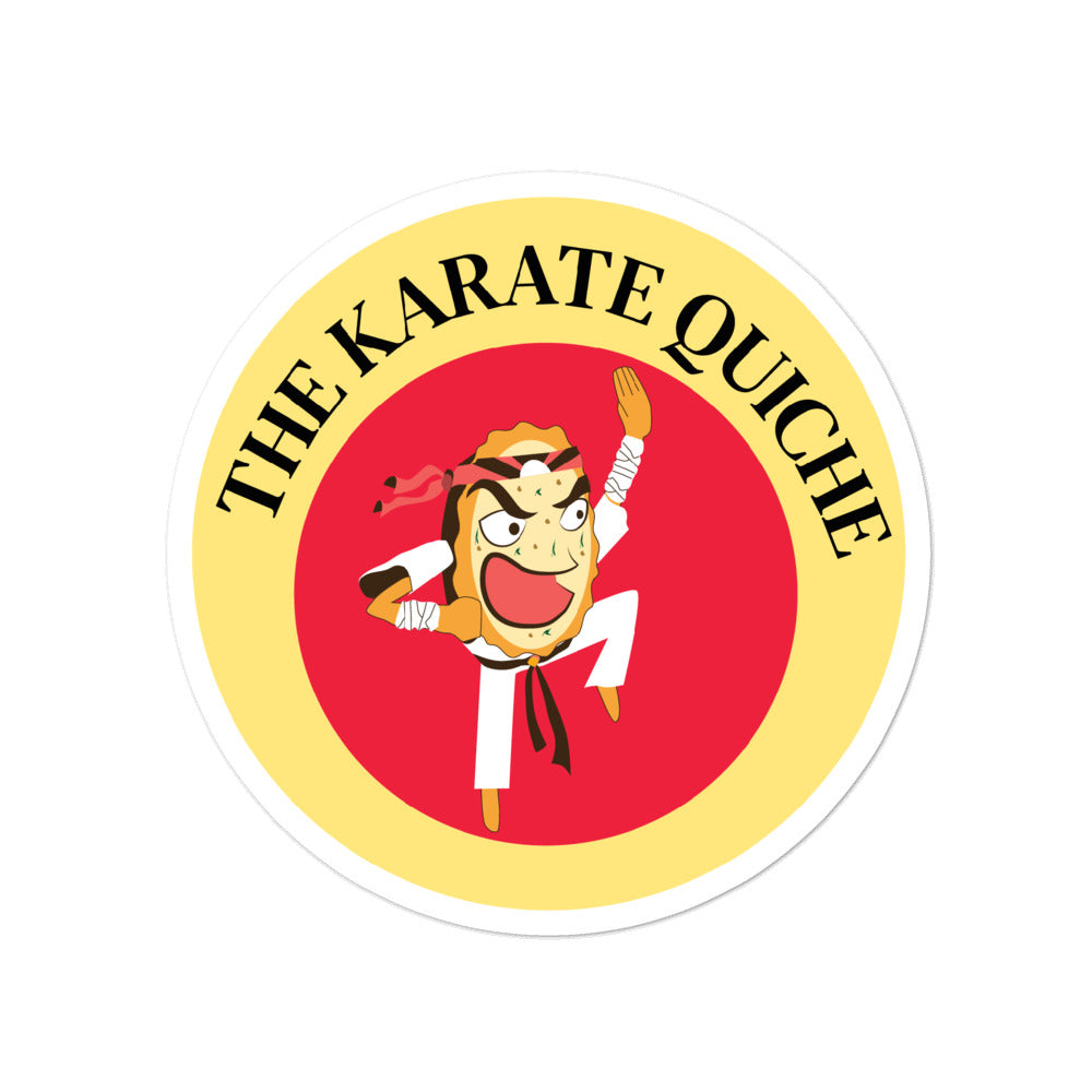 Movie The Food - The Karate Quiche - Sticker - 4x4