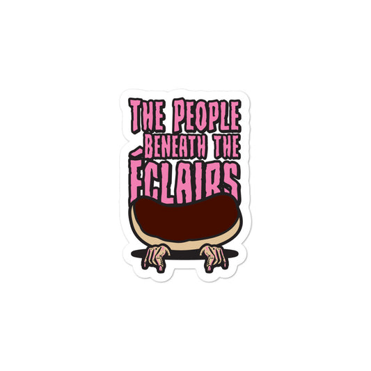 Movie The Food - The People Beneath The Eclairs - Sticker - 3x3