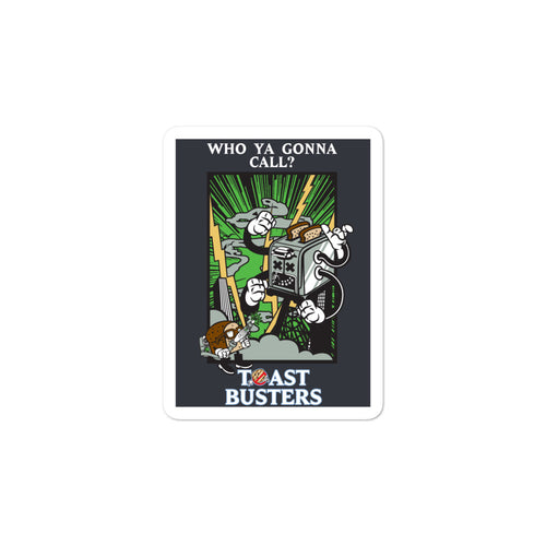 Movie The Food - Toastbusters - Sticker - 3x3