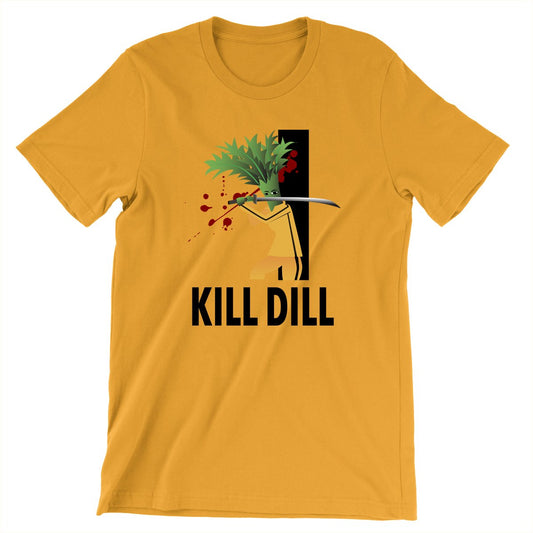 Movie The Food - Kill Dill T-Shirt - Gold