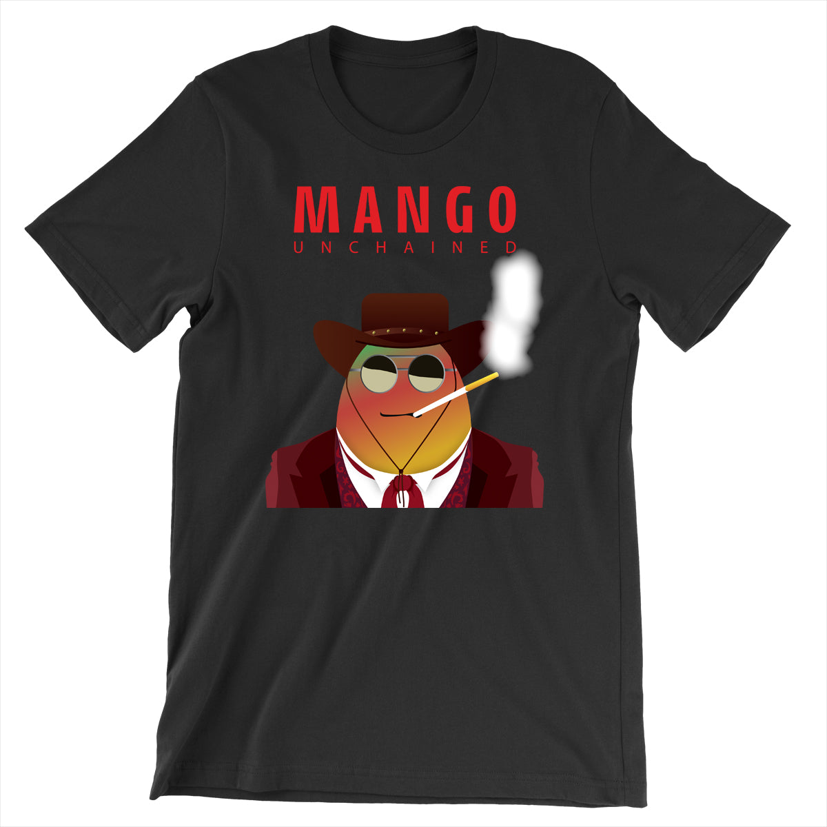 Movie The Food - Mango Unchained T-Shirt - Black