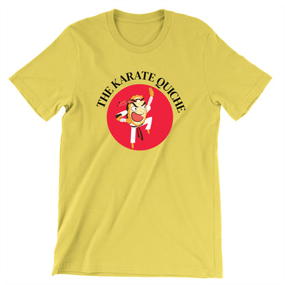 Movie The Food - The Karate Quiche T-Shirt - Gold