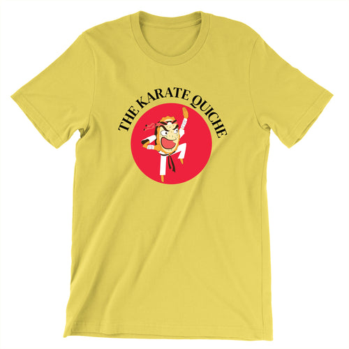 Movie The Food - The Karate Quiche T-Shirt - Gold