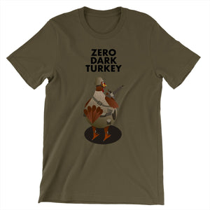 Movie The Food - Zero Dark Turkey T-Shirt - Army