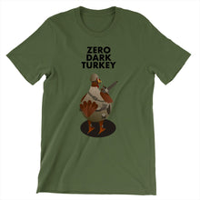 Load image into Gallery viewer, Movie The Food - Zero Dark Turkey T-Shirt - Olive