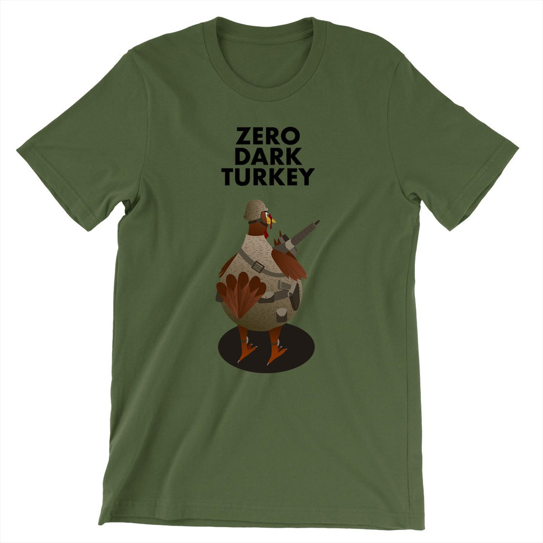 Movie The Food - Zero Dark Turkey T-Shirt - Olive