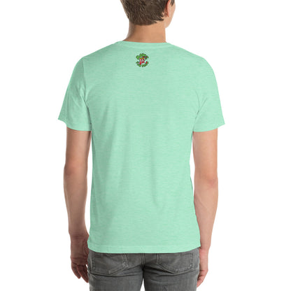 Movie The Food - The Fresh Mints Of Bel-Air T-Shirt - Heather Mint - Model Back