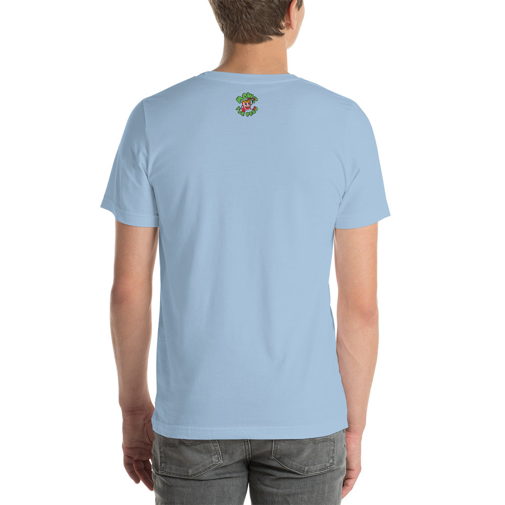 Movie The Food - The Fresh Mints Of Bel-Air T-Shirt - Light Blue - Model Back