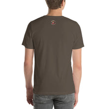 Load image into Gallery viewer, Movie The Food - Zero Dark Turkey T-Shirt - Army - Model Back