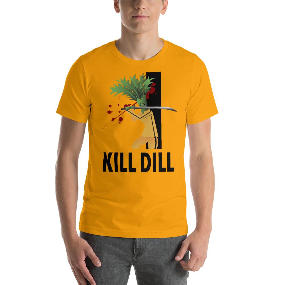 Movie The Food - Kill Dill T-Shirt - Gold - Model Front