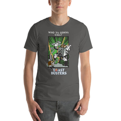 Movie The Food - Toastbusters T-Shirt - Asphalt - Model Front