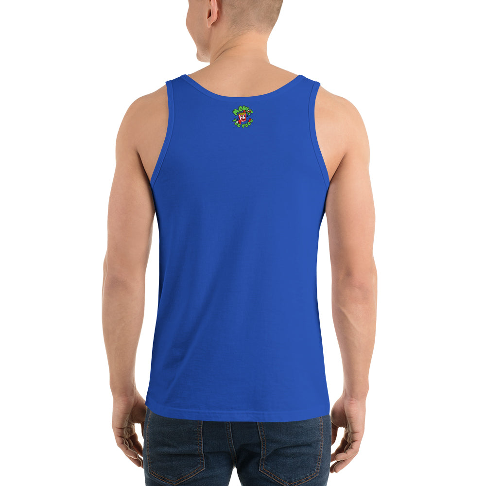 Movie The Food - The Fresh Mints Of Bel-Air Tank Top - True Royal - Model Back