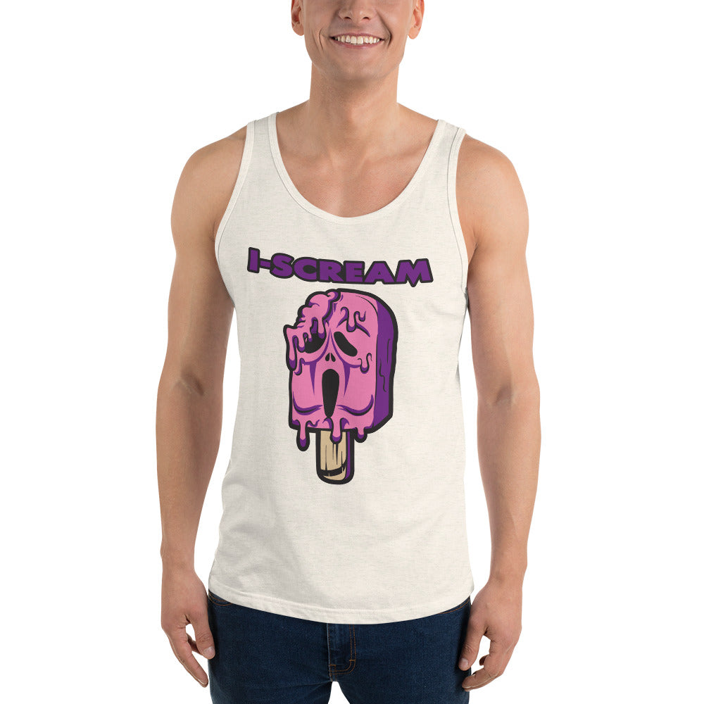 Movie The Food - I-Scream Tank Top - Limited Edition Oatmeal - Model Front