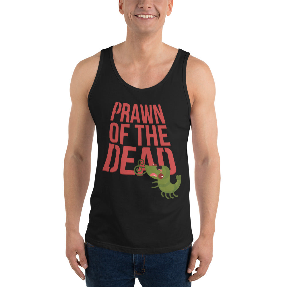 Movie The Food - Prawn Of The Dead Tank Top - Black - Model Front