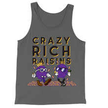 Load image into Gallery viewer, Movie The Food - Crazy Rich Raisins Tank Top - Asphalt