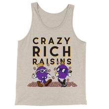 Load image into Gallery viewer, Movie The Food - Crazy Rich Raisins Tank Top - Oatmeal Triblend