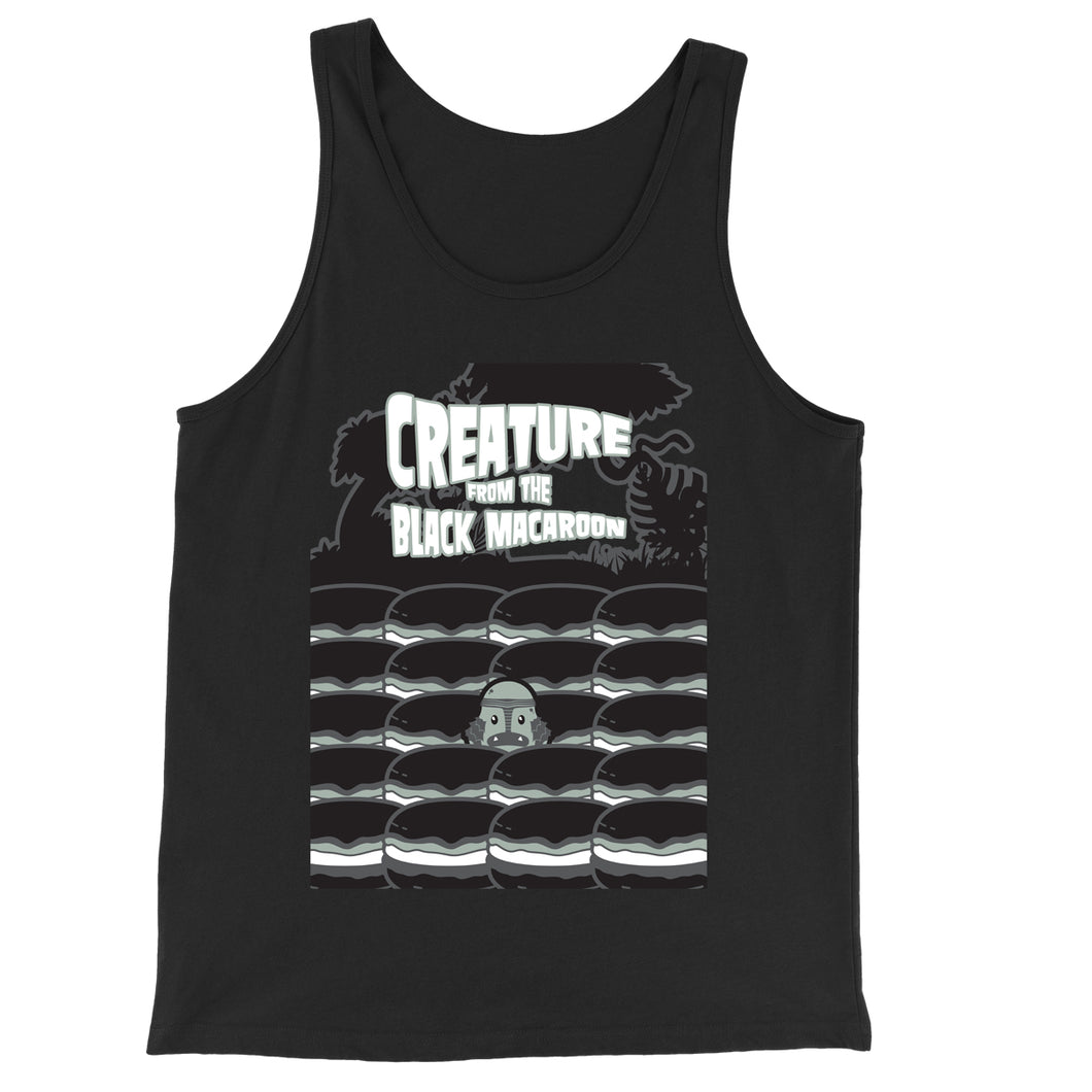 Movie The Food - Creature From The Black Macaroon Tank Top - Black