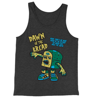 Movie The Food - Dawn Of The Bread Tank Top - Charcoal-black Triblend