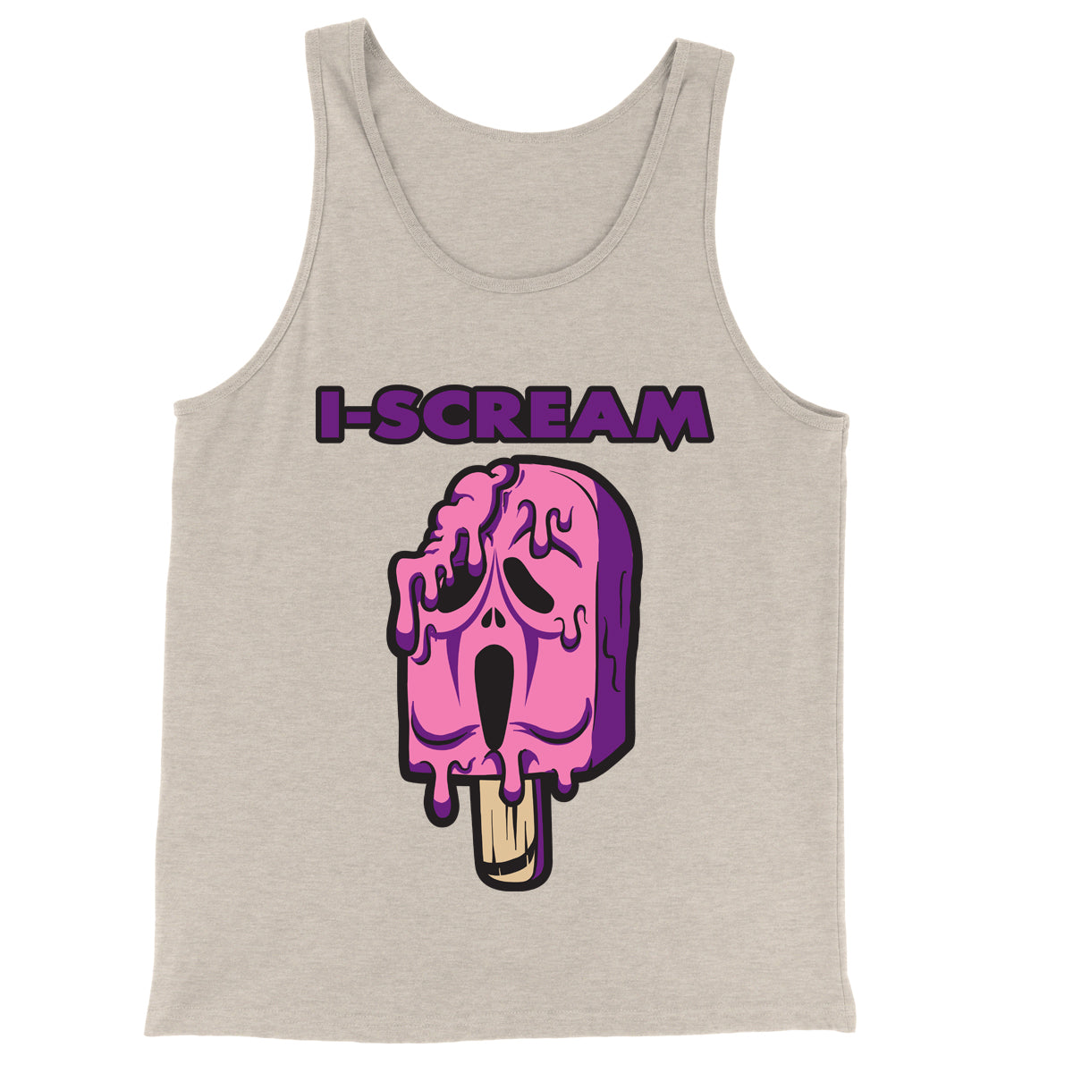 Movie The Food - I-Scream Tank Top - Limited Edition Oatmeal