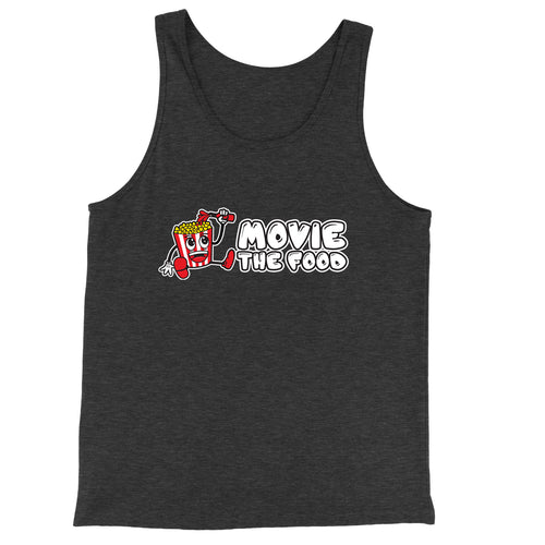 Movie The Food - Logo Tank Top - Charcoal-black Triblend