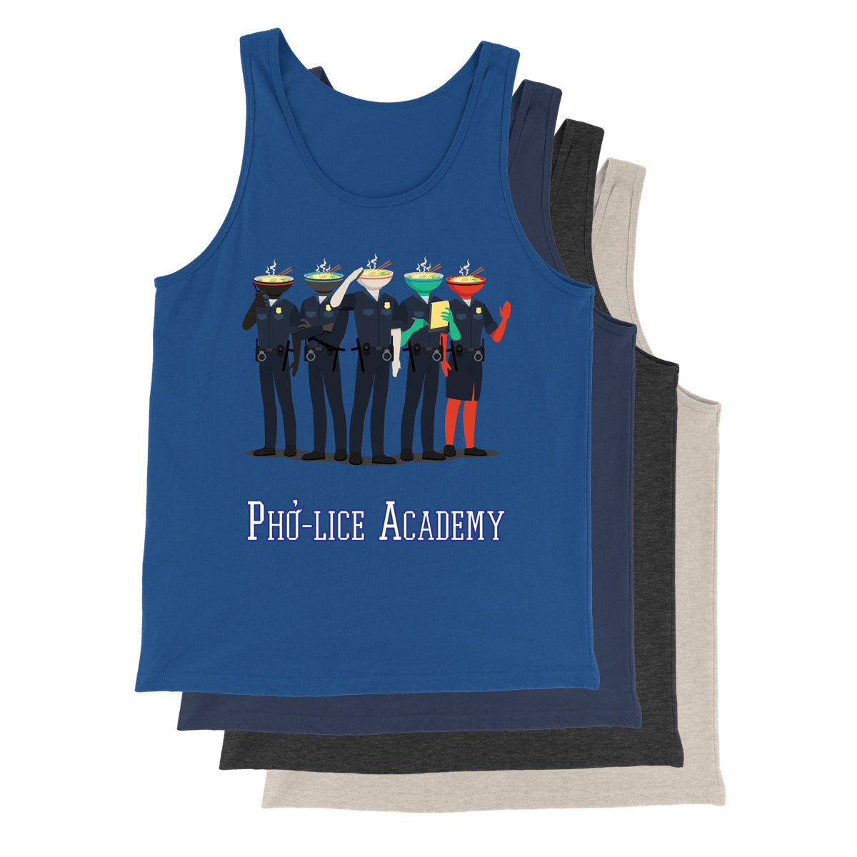 Movie The Food - Pho-lice Academy Tank Top