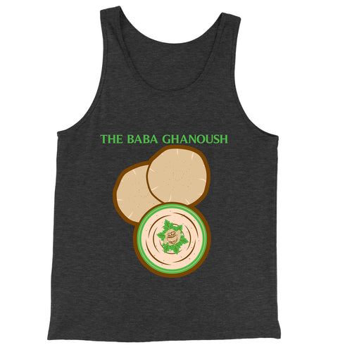Movie The Food - The Baba Ghanoush Tank Top - Charcoal-black Triblend