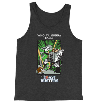 Movie The Food - Toastbusters Tank Top - Charcoal-black Triblend