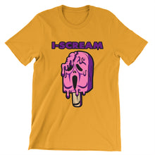 Load image into Gallery viewer, Movie The Food - I-Scream T-Shirt - Gold
