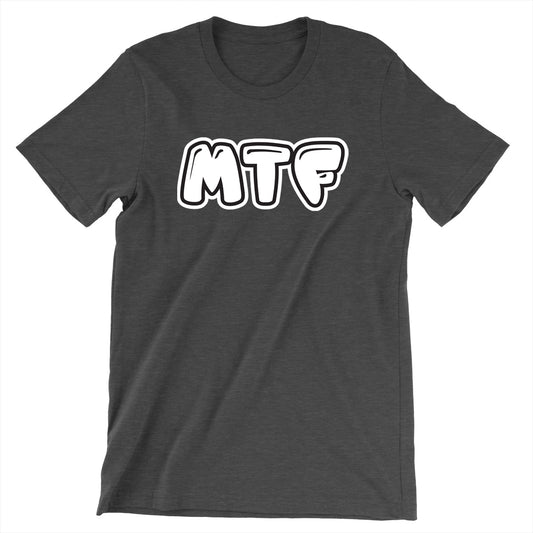 Movie The Food - MTF Logo T-Shirt - Dark Grey Heather
