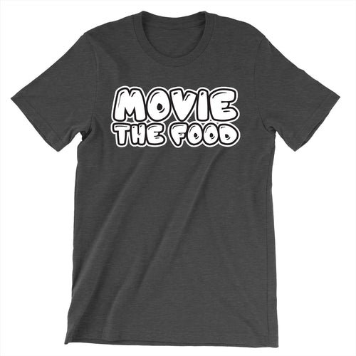 Movie The Food - Text Logo T-Shirt - Dark Grey Heather