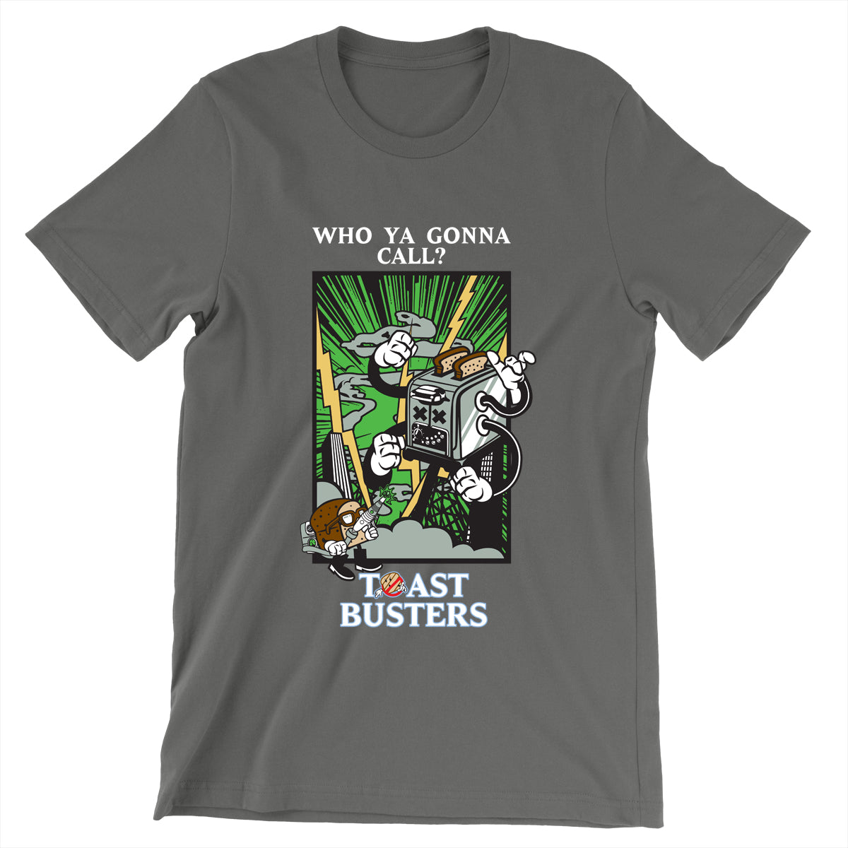 Movie The Food - Toastbusters T-Shirt - Asphalt
