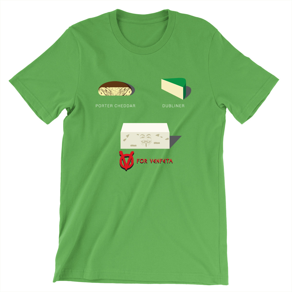 Movie The Food - V For Venfeta St. Patrick's T-Shirt - Leaf