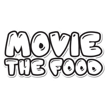Load image into Gallery viewer, Movie The Food - Text Logo - Design Detail