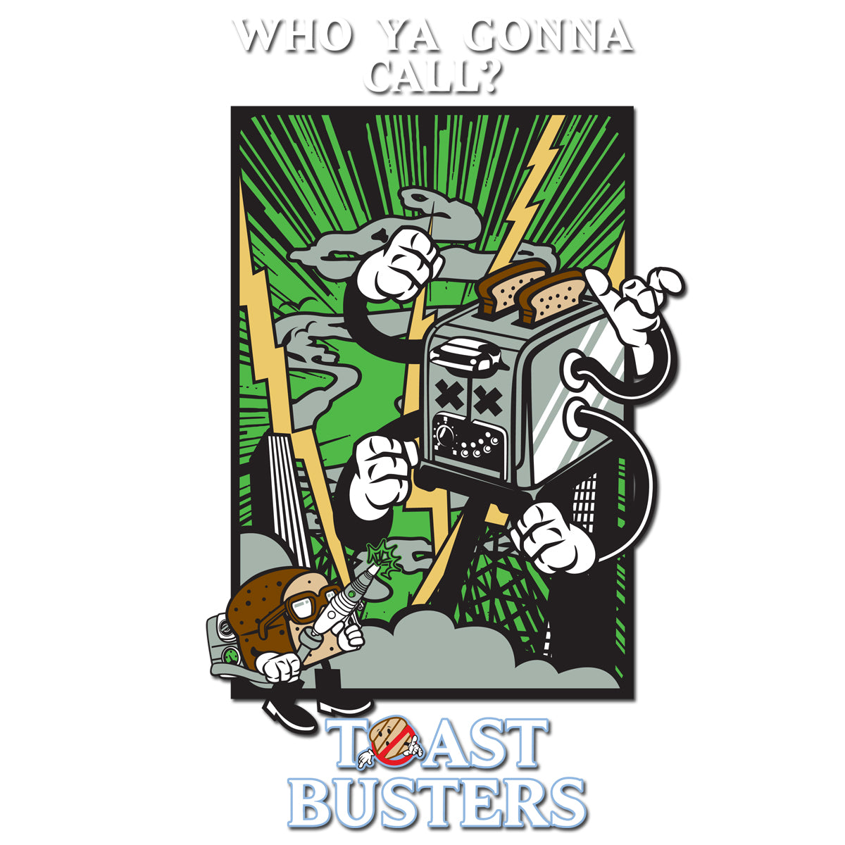 Movie The Food - Toastbusters - Design Detail