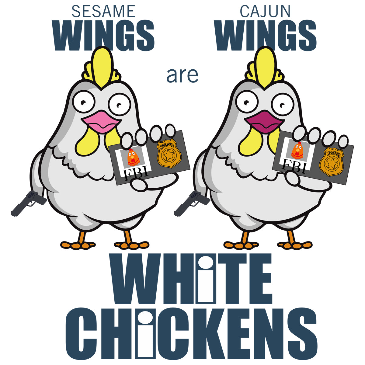 Movie The Food - White Chickens - Design Detail