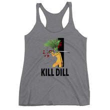 Load image into Gallery viewer, Movie The Food - Kill Dill Women&#39;s Racerback Tank Top - Premium Heather