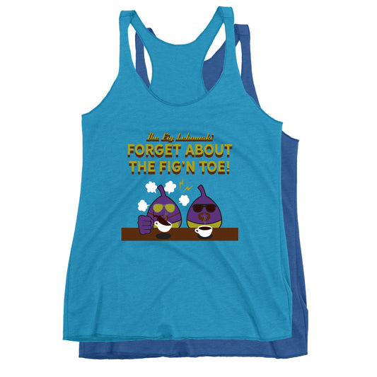 Movie The Food - The Fig Lebowski Women's Racerback Tank Top