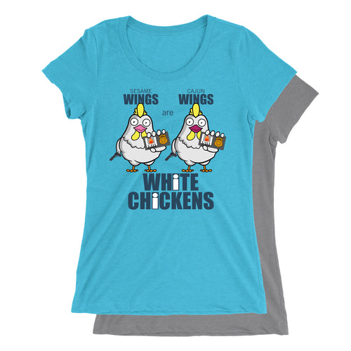 Movie The Food - White Chickens - Women's T-Shirt